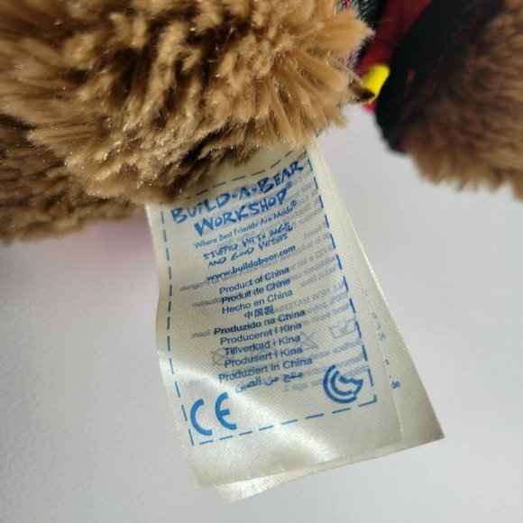 Build A Bear Plush Bear Bearemy Retired Bear Size 15" Tall - Picture 5 of 5